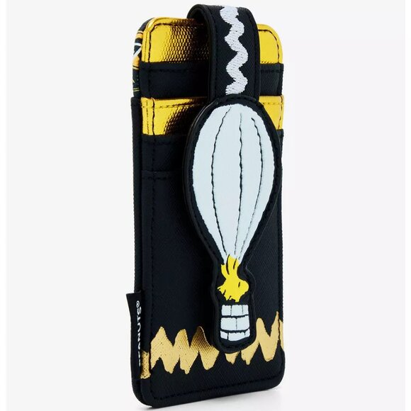 Loungefly Peanuts 75th Anniversary Woodstock Hot Air Balloon Card Holder NWT - Picture 7 of 8